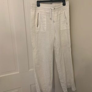 Cali linen wide leg athleta pants